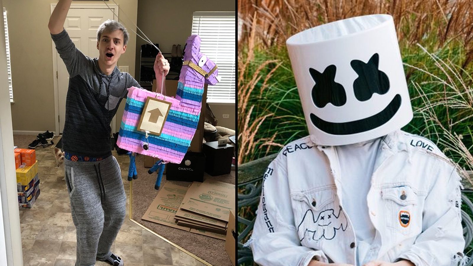 EDM DJ Marshmello Wants to Start Streaming and Ninja Has the Perfect