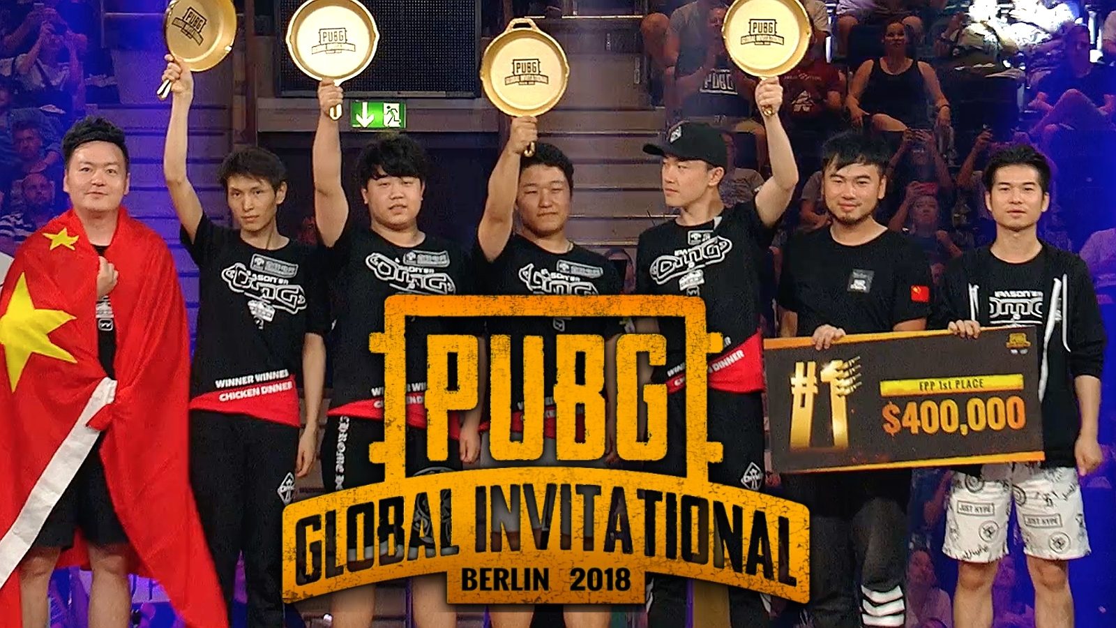 PGI 2018 PUBG Global Invitational $2,000,000 Tournament Final Placements