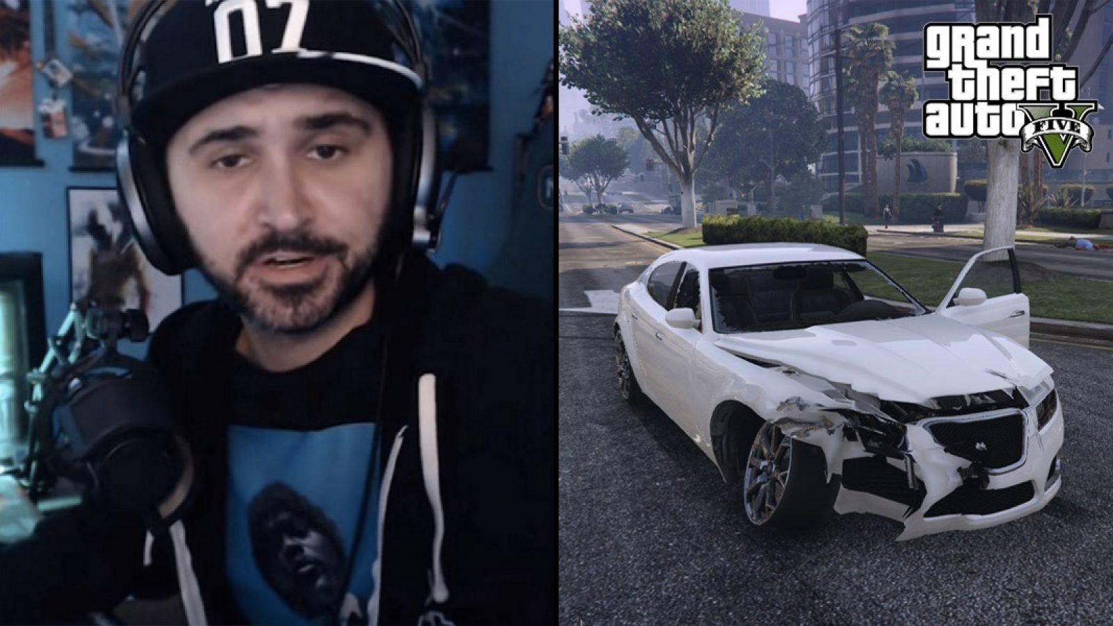 Bizarre GTA RP invisible car glitches plague summit1g’s stream Dexerto