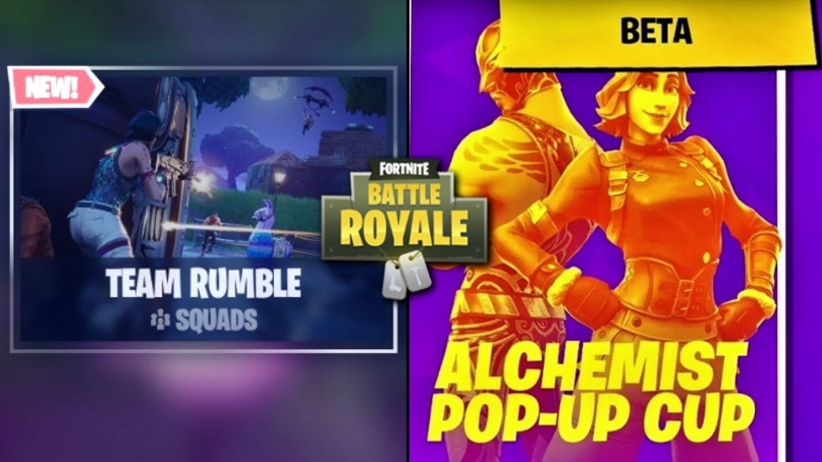 Fortnite: Everything you need know about the new modes – Team Rumble LTM Alchemist Pop-Up Cup Dexerto