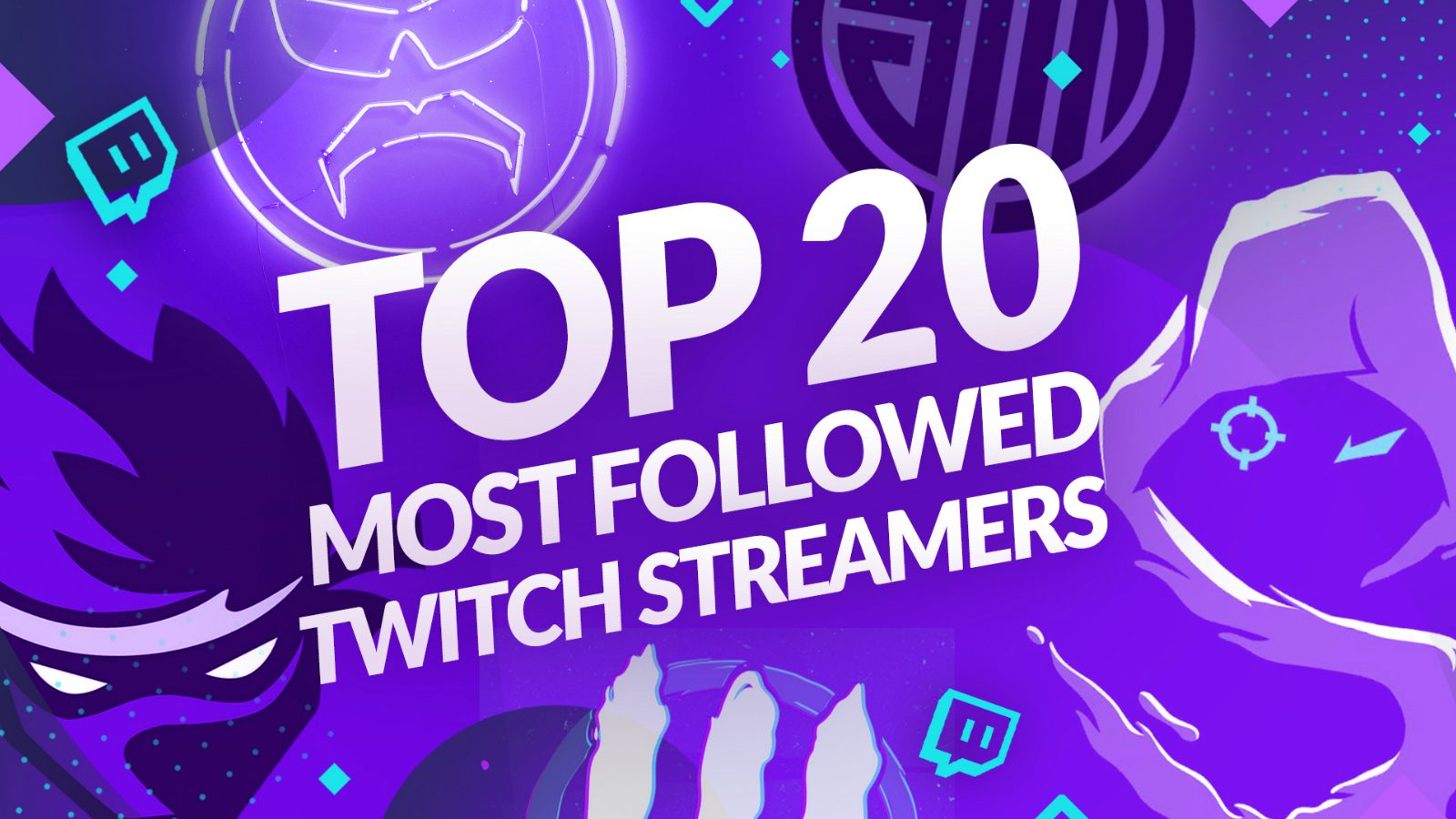 Top 20 Twitch Streamers (March 2023) Most followed channels -